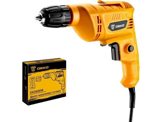 Дрель DEKO DKD600W (063-4181)